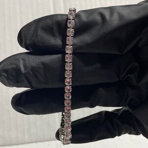 7 1/2’ Silver Tennis Bracelet